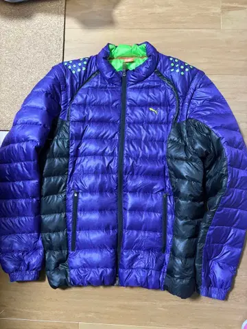 PUMA 창간호기 컬러 다운 자켓 EVA 에바 2WAY 베스트