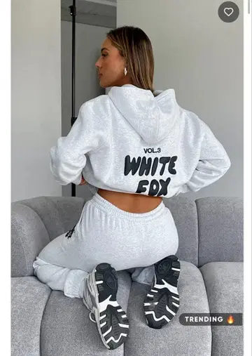 Whitefox 맨투맨 셋업