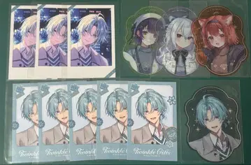 니지산지 랜덤 폴라로이드풍 카드 혜택 클리어 카드