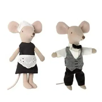 Maileg 메이드&웨이터 세트