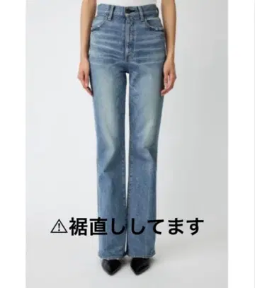 MOUSSY MVS FLARE 블루 24인치 플레어 데님