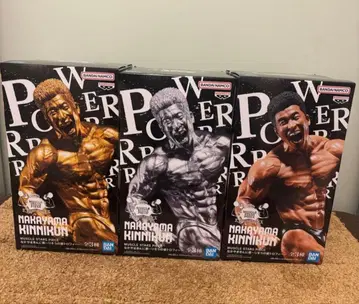 킨니군 피규어 3개 세트 금 은 노멀 나카야마킨니군