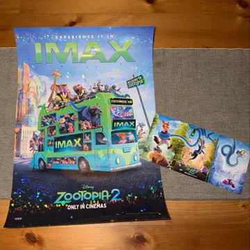 주토피아2 IMAX 포스터 파노라마 보드