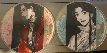 코믹스 [천관사복] 3권 발매 기념 그라테 아크릴 코스터 2점