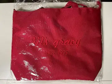 Ms. Gracy 빨간색 토트백 밴드 포함 숄더백