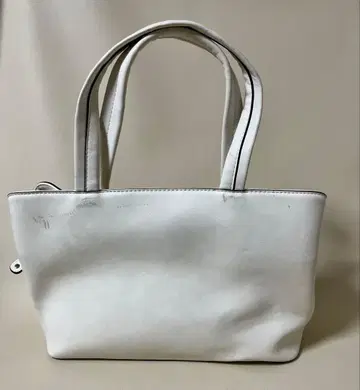 [현상품] 화이트 백 핸드백