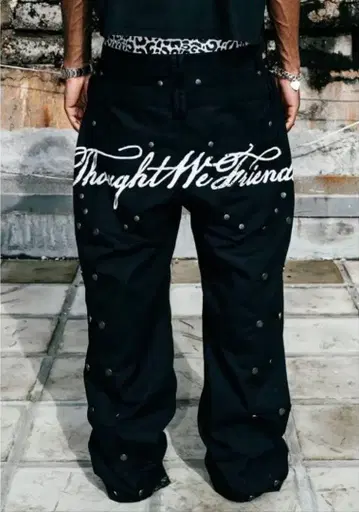 thought wefriends 더블 레이어 워크 팬츠