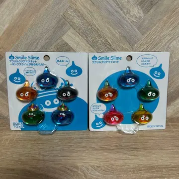 드래곤 퀘스트 슬라임 슬라임 아크릴 클리어 마그넷 2종 세트