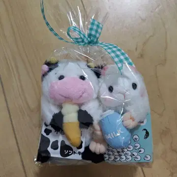 코이와이 농장 소프트 소 봉제 인형 세트