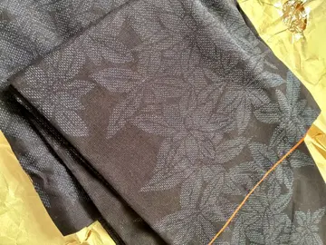 오시마 명주 기모노 상급품 기모노 평상복 외출복