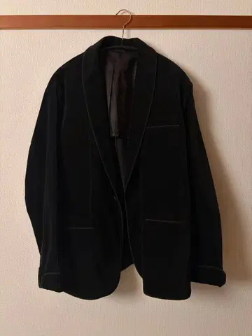 BEAMS PLUS 블랙 스모킹 자켓 S