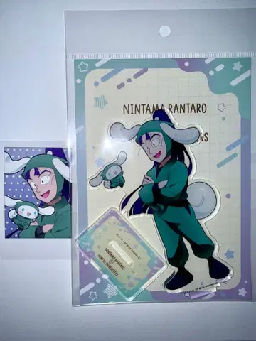 닌타마 란타로 아크릴 스탠드 산리오 타치바나 센조 시나모롤 아모카페