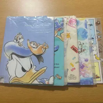 클리어 파일 디즈니 도날드 칩과 데일 썸썸