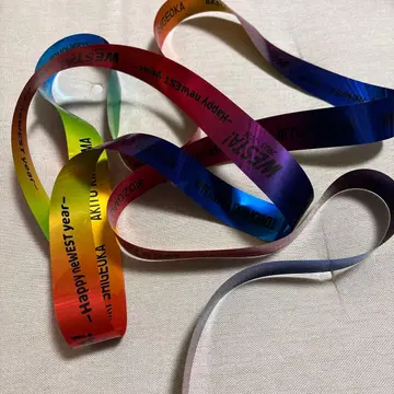 WEST. WESTA! 은색 테이프 1개