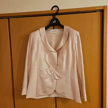 HANAEMORI 핑크 리본 포함 자켓 40