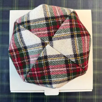 beret (베레) 체크 무늬 베레모