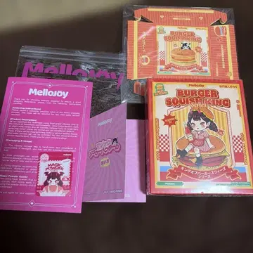 [ Mellojoy ] 멜로조이 햄버거 스퀴즈 미사용 새상품