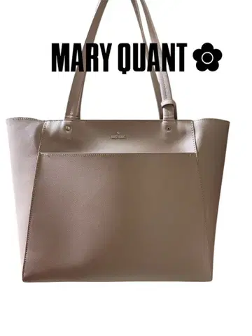 MARY QUANT 토트백 베이지