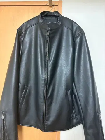 NANO UNIVERSE 가죽 자켓 인조 가죽