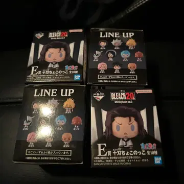 BLEACH 제일복권 vol.3 E상 쵸코놋코 피규어 4개 세트