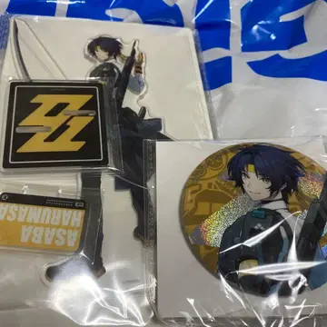 젠레스 존 제로 gigo 아크릴 스탠드 캔뱃지 아사바 유마