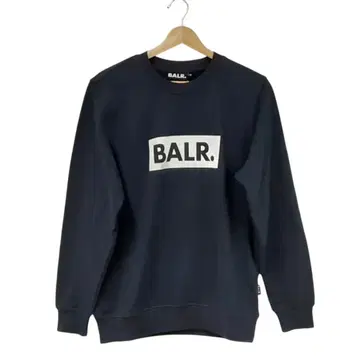 BALR. 네이비 로고 맨투맨