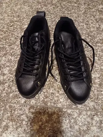 미에코 우에사코 MU SPORTS 블랙 골프화 22.5cm