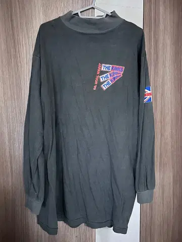 THE KINKS 티셔츠 롱티 롱슬리브 티셔츠 90s 빈티지