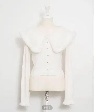 pium 퍼 칼라 마쉬멜로우 니트