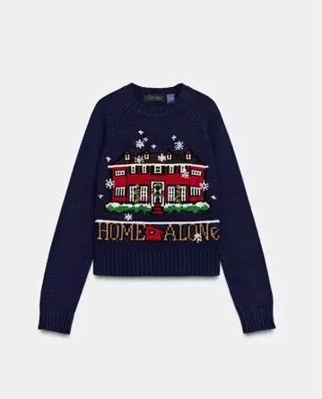 ZARA 홈 애로우 니트 스웨터 S