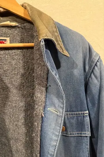 70s BIG MAC 커버올 담요 안감 페이드