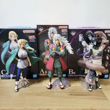제일복권 NARUTO-나루토- 질풍전 전설의 삼닌 A B C상 피규어