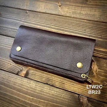 트래커 지갑 장지갑 브라운(차심)