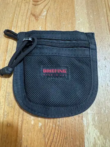 used/BRIEFING 블랙 코인 케이스 USA제/브리핑
