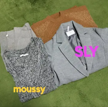 특별 가격! SLY moussy 가디건, 코트 등 묶음 판매