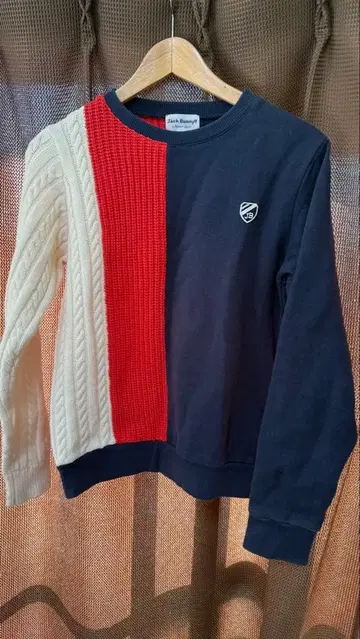 Jack Bunny!! 케이블 니트 스웨터 사이즈 1