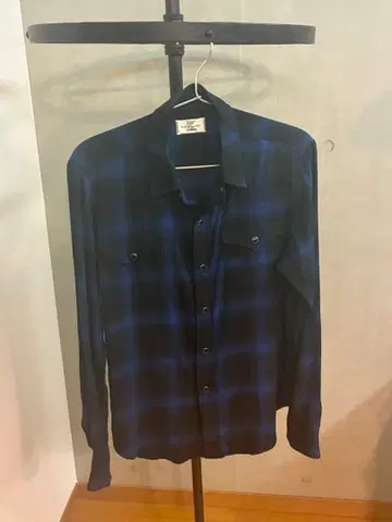 기무라 타쿠야 착용 러그 맥레거 옴브레 체크 셔츠