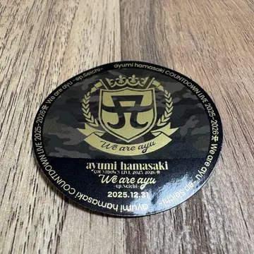 하마사키 아유미 오리지널 스티커 12월 31일