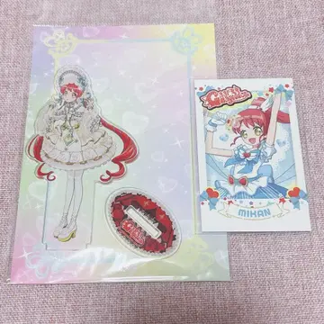 프리파라전 시라타마 미캉 아크릴 스탠드 트레이딩 카드