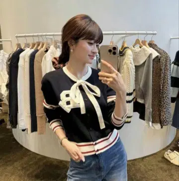 Bibiy B. CLUB TIE CARDIGAN