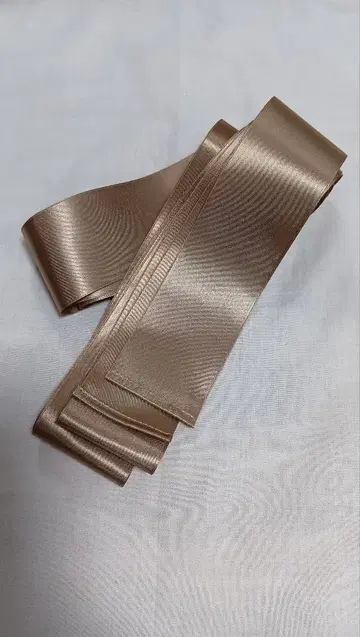 새시 벨트 새시 리본 베이지