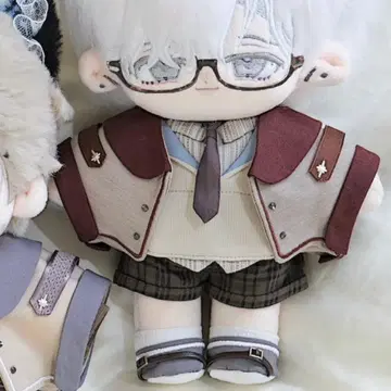 목화 인형 20cm 봉제 인형 의류 세트