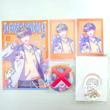 브레마이 히구치 아키라 사진풍 카드 아크릴 스탠드