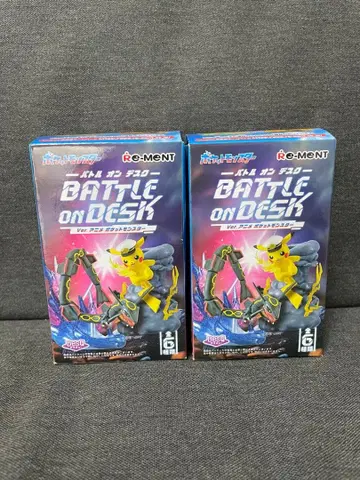 포켓몬 배틀온 데스크 리자몽 피카츄 2세트