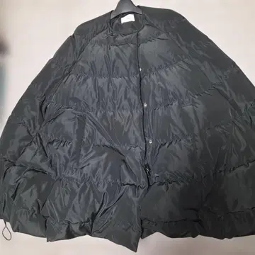 블랙 다운 자켓