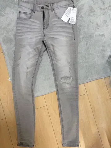 RATTLE TRAP 스키니 데님 그레이