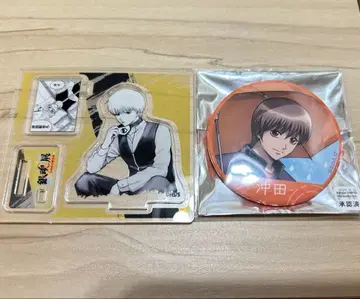 은혼전 아크릴 피규어 컬렉션 긴파치 선생님 오키타 소고 2개 세트