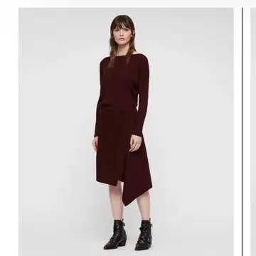 ALLSAINTS 올세인츠 니트 원피스 비대칭