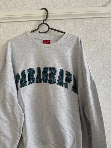 PARAGRAPA 그레이 트레이닝복 패러그래프