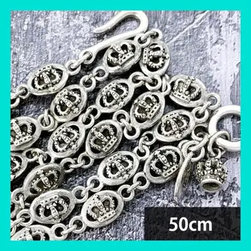 정가 83만 Justin Davis 크라운 목걸이 (50cm) 2